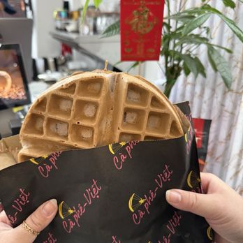 Ca Phe Viet - Ube waffle - Coffee & Tea Near Me - San Francisco, California Ca Phe Viet - Ube waffle - Coffee & Tea Near Me - San Francisco, California