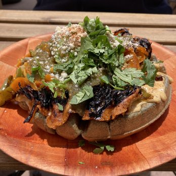 The Hidden Kitchen - Elote Blue Corn Waffles - Juice Bars & Smoothies Near Me - Cayucos, California The Hidden Kitchen - Elote Blue Corn Waffles - Juice Bars & Smoothies Near Me - Cayucos, California