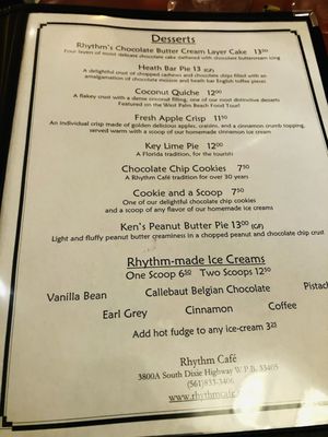Menu photo 3 Rhythm Cafe West Palm Beach, FL