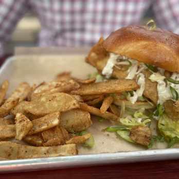 Junction Bowl - Haddock Fish sandwich - American Near Me - Gorham, Maine