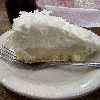 Strawn's Eat Shop - Coconut pie. - Diners Near Me - Shreveport, Louisiana Strawn's Eat Shop - Coconut pie. - Diners Near Me - Shreveport, Louisiana
