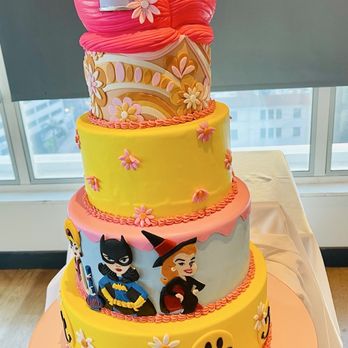 Delicious Arts - 1960 theme cake. - Custom Cakes Near Me Delicious Arts - 1960 theme cake. - Custom Cakes Near Me