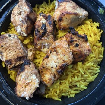 Taza Grill - Chicken Kebab Platter - Middle Eastern Near Me - East Lyme, Connecticut