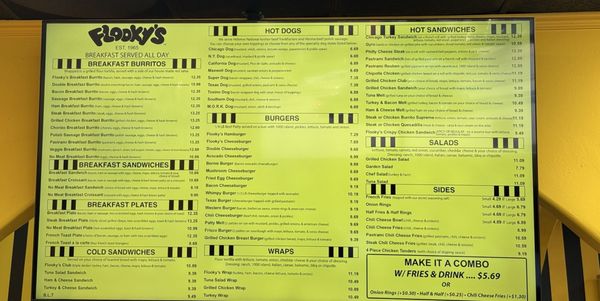 Menu photo 1 Flooky’s - Chatsworth Chatsworth, CA Menu photo 1 Flooky’s - Chatsworth Chatsworth, CA