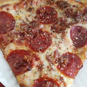 Fortunato Brothers - Pepperoni and bacon - Pizza Near Me - Towson, Maryland Fortunato Brothers - Pepperoni and bacon - Pizza Near Me - Towson, Maryland