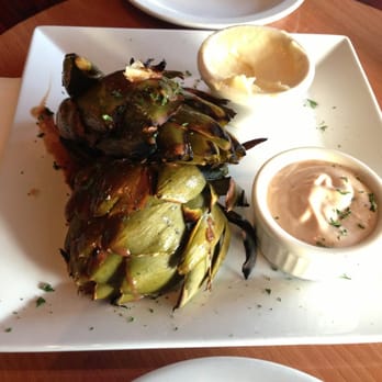 Riley’s on 2nd - Grilled artichoke - New American Near Me - Long Beach, California Riley’s on 2nd - Grilled artichoke - New American Near Me - Long Beach, California