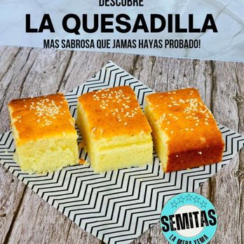 Semitas La Mera Yema - Honduran quesadilla you are going to love it. - Bakeries Near Me - West Miami, Florida Semitas La Mera Yema - Honduran quesadilla you are going to love it. - Bakeries Near Me - West Miami, Florida
