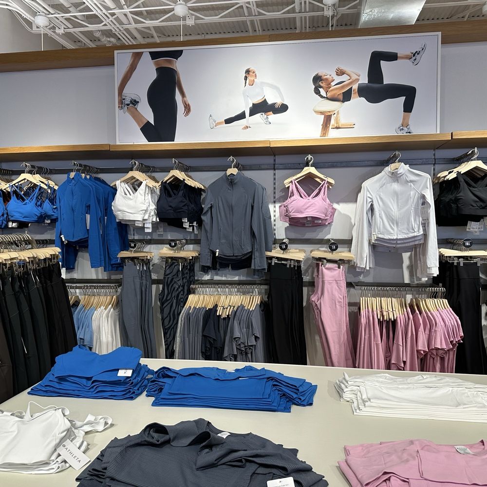 Athleta - As you can see from the pictures there is plenty to choose from. - Women's Clothing Near Me - Rockville, Maryland Athleta - As you can see from the pictures there is plenty to choose from. - Women's Clothing Near Me - Rockville, Maryland