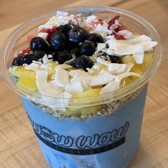 Wow Wow Lemonade - Blue Hawaii Bowl - Acai Bowls Near Me - Vacaville, California Wow Wow Lemonade - Blue Hawaii Bowl - Acai Bowls Near Me - Vacaville, California