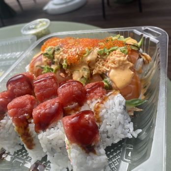 Poke Zone - Wow Roll (8 Pcs) and Godzilla (8 Pcs) - Sushi Bars Near Me - Oakland, California Poke Zone - Wow Roll (8 Pcs) and Godzilla (8 Pcs) - Sushi Bars Near Me - Oakland, California