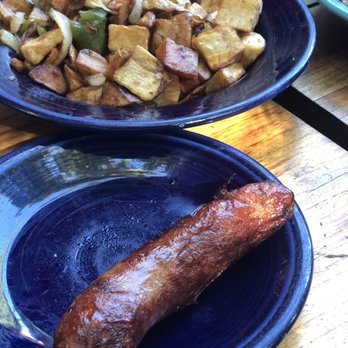 Tower Cafe - Apple chicken sausage and country potatoes - Breakfast & Brunch Near Me - Sacramento, California Tower Cafe - Apple chicken sausage and country potatoes - Breakfast & Brunch Near Me - Sacramento, California