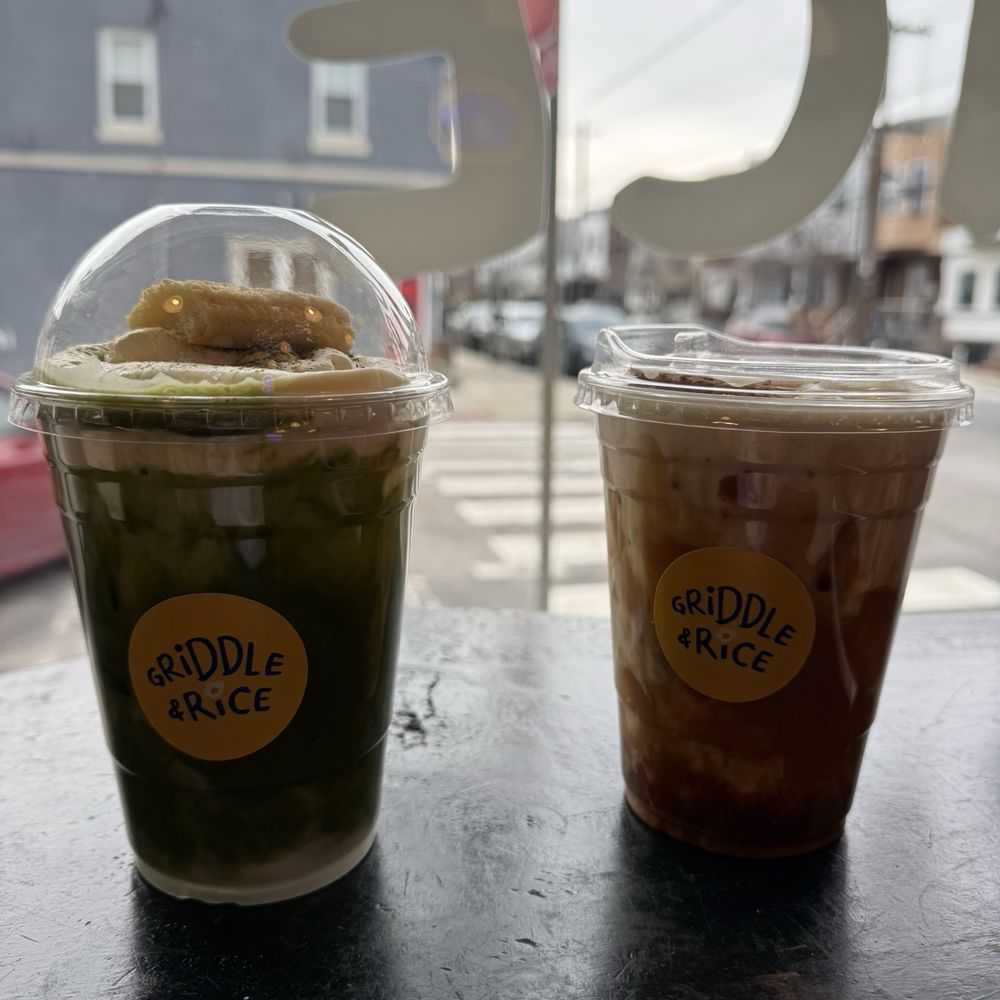 Griddle And Rice - Matchamisu and cookie butter latte - Breakfast & Brunch Near Me - Philadelphia, Pennsylvania Griddle And Rice - Matchamisu and cookie butter latte - Breakfast & Brunch Near Me - Philadelphia, Pennsylvania