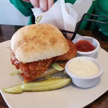 WindMill Grille & Pizzeria - Hot Nash Crispy Chicken Sandwich. - Pizza Near Me - Batavia, Illinois WindMill Grille & Pizzeria - Hot Nash Crispy Chicken Sandwich. - Pizza Near Me - Batavia, Illinois