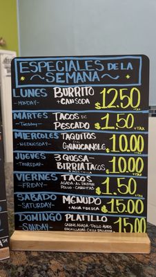 Menu photo 1 Tacos El Mexicano Los Angeles, CA Menu photo 1 Tacos El Mexicano Los Angeles, CA