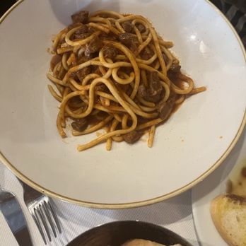 Trattoria dall'Oste - Spaghetti with Chianina meat sauce - Trattorie Near Me - Florence, FI