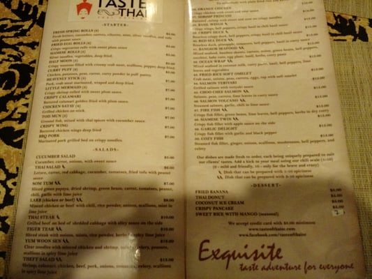 Menu photo 7 Thai Taste Spartanburg, SC Menu photo 7 Thai Taste Spartanburg, SC