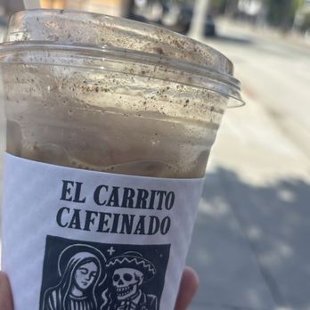 The Caffeinated Cart - Cultura latte (cafe de olla latte) - Coffee & Tea Near Me - Pasadena, California