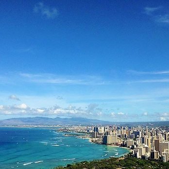Hawaii Process Service - Over looking Honolulu from Diamond Head - Process Servers Near Me - Honolulu, Hawaii