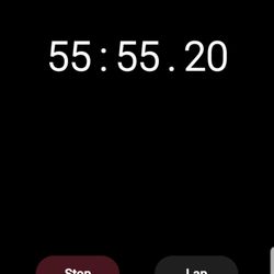 Belk - Stopwatch screenshot showing how long I wandered BELK waiting for help = NEVER. Over an hour & not even a hello!