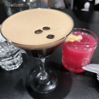 Fermentation Lab - Coffee martini and dragon cocktail - Cocktail Bars Near Me - San Francisco, California