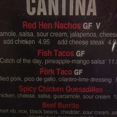 Menu photo 4 The Red Hen Swedesboro, NJ Menu photo 4 The Red Hen Swedesboro, NJ