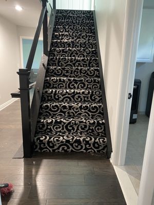 Carpet stair cases - These jobs were done for recent customers who requested a full transformation of their stair cases.