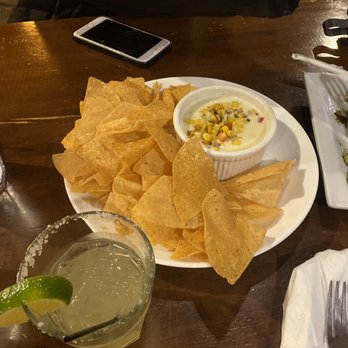 Solé On the Green - Roasted corn queso and margarita - Southern Near Me - Clemson, South Carolina Solé On the Green - Roasted corn queso and margarita - Southern Near Me - Clemson, South Carolina
