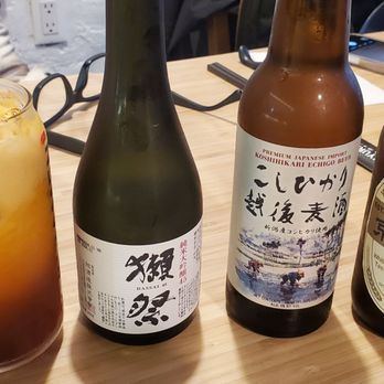 Kyuramen - Times Square - Thai Iced Tea ($4.99), Dassai 45 ($25.99), Koshi Hikari Echigo ($11.99), Kyoto White Yuzu Ale ($11.99) - Ramen Near Me - New York, New York Kyuramen - Times Square - Thai Iced Tea ($4.99), Dassai 45 ($25.99), Koshi Hikari Echigo ($11.99), Kyoto White Yuzu Ale ($11.99) - Ramen Near Me - New York, New York