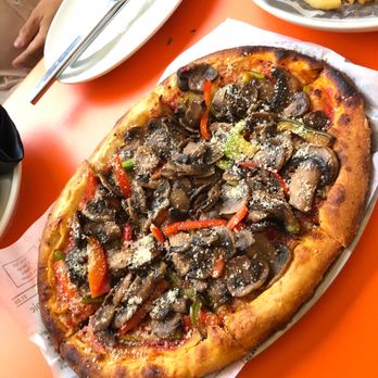 The Sweet Sap - Roasted Vegetable Flatbread - New American Near Me - Flushing, New York The Sweet Sap - Roasted Vegetable Flatbread - New American Near Me - Flushing, New York