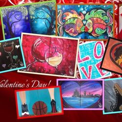 Painting with a Twist - We are celebrating Valentine's with lots of Twisted love! https://paintingwithatwist.com/detroit-downtown/calendar/