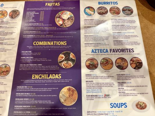 Menu photo 5 Patron Azteca Hollywood, FL