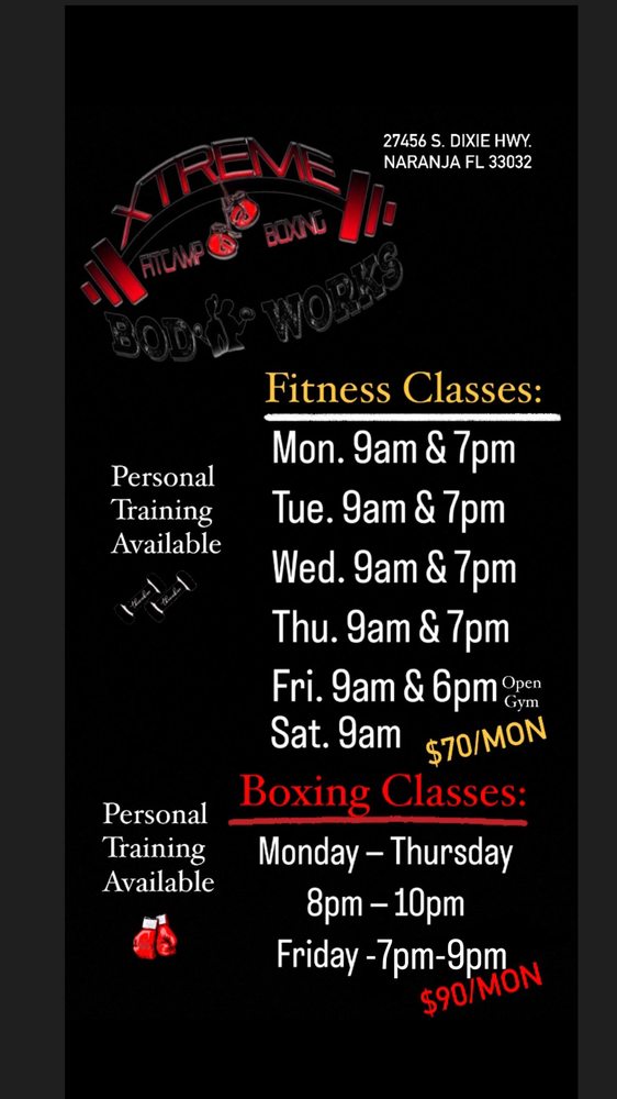 XTREME BODY WORKS Updated September 2024 Request Consultation