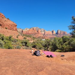 Vortex Yoga Hiking In Sedona