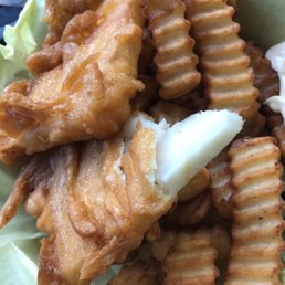 Fish & Chips-Not thoroughly cooked :0( Fish & Chips-Not thoroughly cooked :0(
