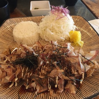 Katsuya - Terri mayo (Bonito flakes) katsu - Japanese Near Me - Mississauga, Ontario Katsuya - Terri mayo (Bonito flakes) katsu - Japanese Near Me - Mississauga, Ontario