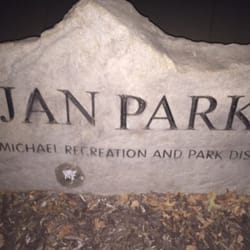 Jan Park - Road sign