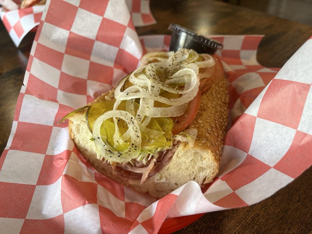Food from Hauz 'O Hoagies
