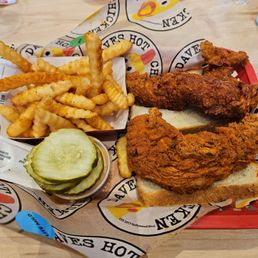 Combo 1 of 2 tenders and fries