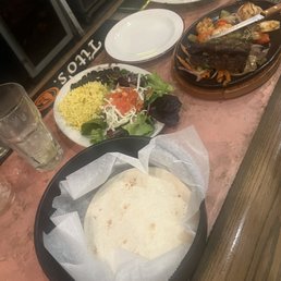Shrimp Fajitas