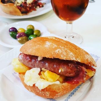 Bar Restaurante Rojas Clemente - Pataqueta de jamonada con longaniza! El perfecto almuerzo! - Spanish Near Me - Valencia, V Bar Restaurante Rojas Clemente - Pataqueta de jamonada con longaniza! El perfecto almuerzo! - Spanish Near Me - Valencia, V