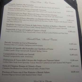 Osteria dell'Enoteca - Menu - Tuscan Near Me - Florence, FI