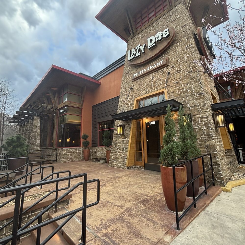 Lazy Dog Restaurant & Bar - Entrance - New American Near Me - Addison, Texas Lazy Dog Restaurant & Bar - Entrance - New American Near Me - Addison, Texas
