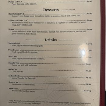 Naan N Masala - Menu side dishes , desserts, and drinks - Indian Near Me - Sunnyvale, California Naan N Masala - Menu side dishes , desserts, and drinks - Indian Near Me - Sunnyvale, California
