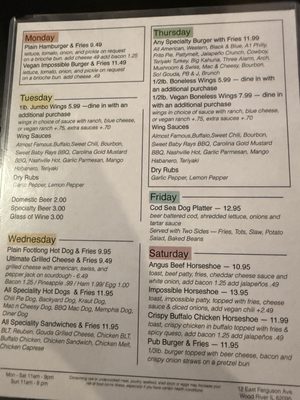 Menu photo 1 Burger Bar Wood River, IL