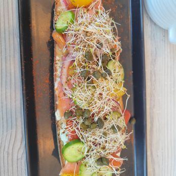 Sissy's Cafe - Salmon toast - Breakfast & Brunch Near Me - San Pedro, California Sissy's Cafe - Salmon toast - Breakfast & Brunch Near Me - San Pedro, California