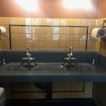 Colectivo Coffee On the Square - Shared public sink outside bathrooms - Coffee & Tea Near Me - Madison, Wisconsin Colectivo Coffee On the Square - Shared public sink outside bathrooms - Coffee & Tea Near Me - Madison, Wisconsin