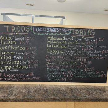 El Mexa Breakfast and Lunch - Menu - Coffee & Tea Near Me - Roanoke, Virginia