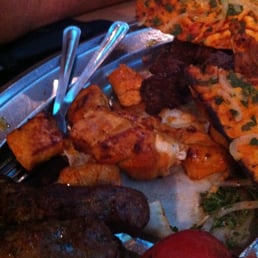a variety of food on a plate