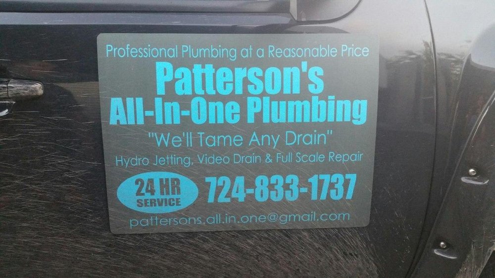 Slide of Patterson's All-In-One Plumbing