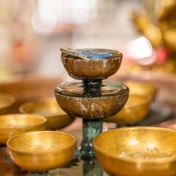 Lotus Market - Handcrafted brass bowls and decor pieces you will find tucked around our store. Come explore.
#indianstore #indianculture #hinduism